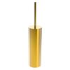 Polished Gold Stainless Steel Wall Mounted Toilet Brush
